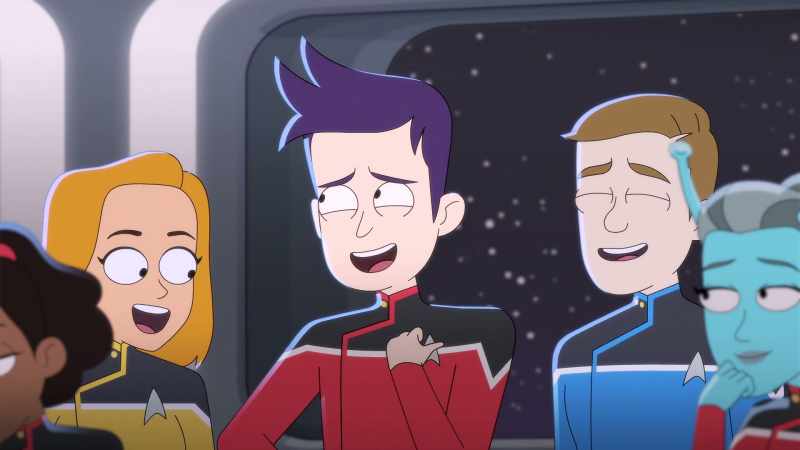 So the Ferengi's right there