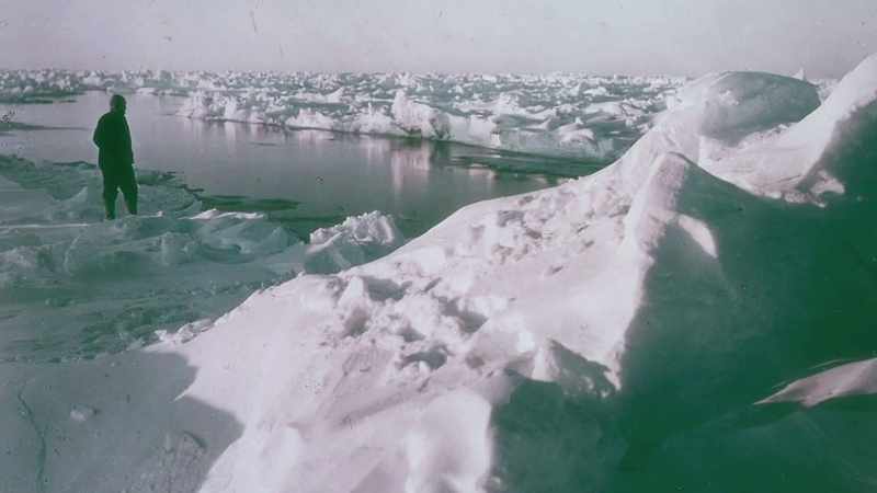 So is the ice beneath their feet