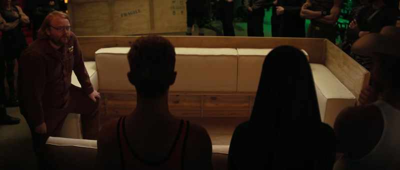 So, when the office locks down at lights out, you two'll already be inside