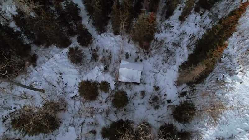 So the original plan was to see what the cabin needed