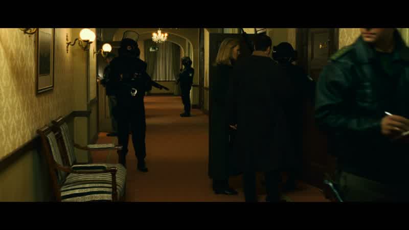 So, the room he checked into was across the hall