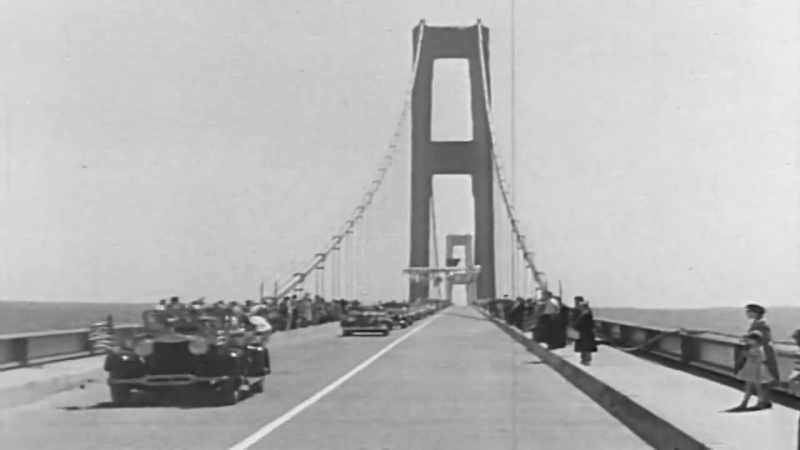 So the Tacoma Narrows Bridge was built