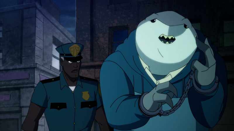 So, when they arrest me, I go full shark