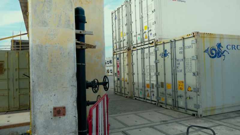 So those are reefer containers