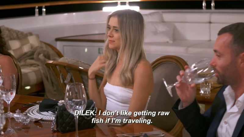 So, three people don'’t want the raw fish?
