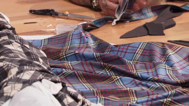 So we took this as our main plaid