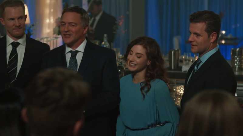 So, um, here's to Alexis and Dylan