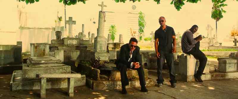 So she wanted to meet in a cemetery
