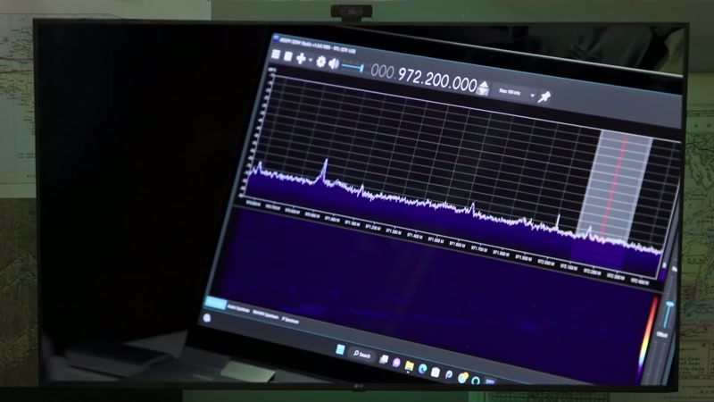 So, we had a spectrum analyzer