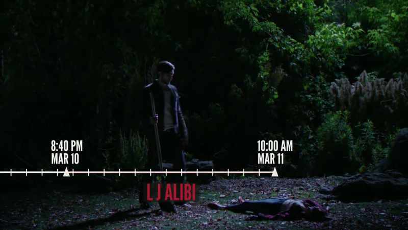 So we were able to dismiss LJ as a suspect