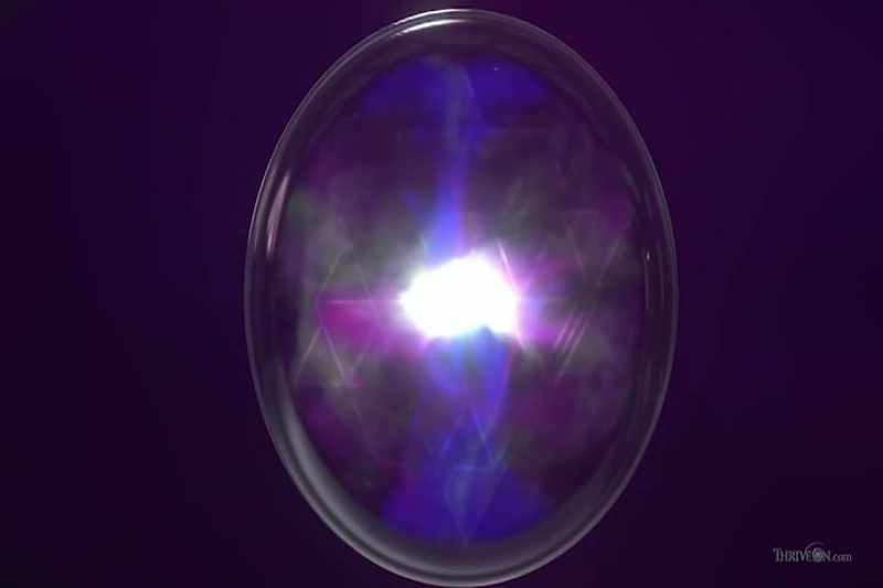 So we're basically making a little star inside a crystal ball