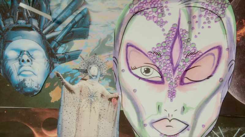 So, what have you got planned today? -So, gonna create my alien goddess