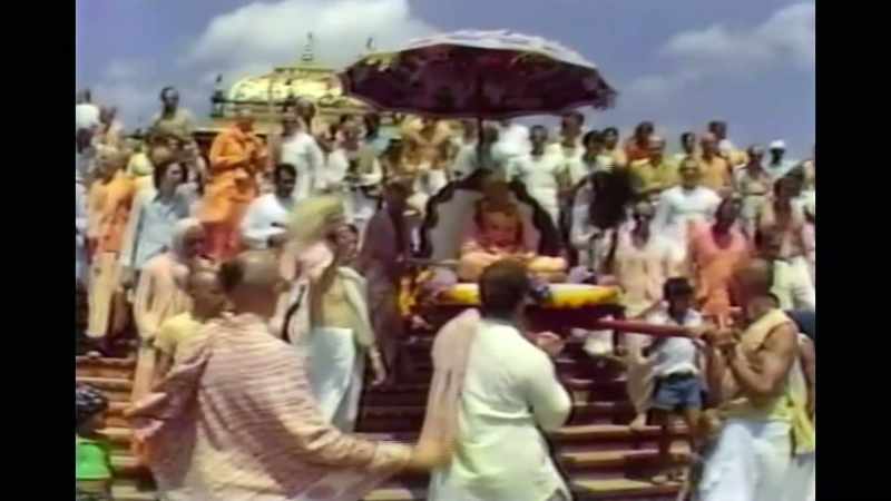 So what the sheriff did was called the Hare Krishnas