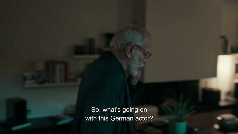 So, what's going on with this German actor?