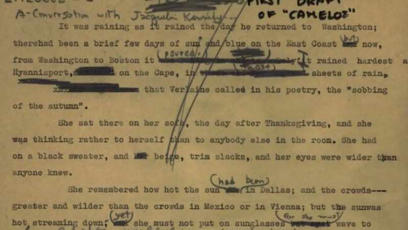 So, White files a story