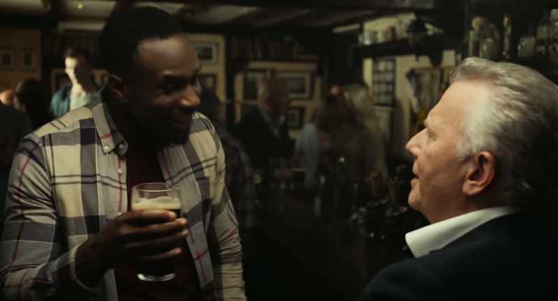 So you work with Ciaran, do you, the funeral home?