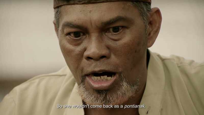 So she wouldn't come back as a pontianak