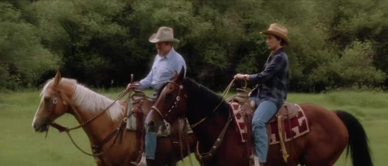 So Yeah but he doesn't know that Just sit the horse