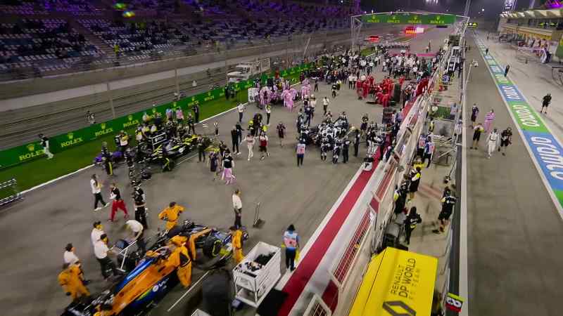 So yes, I'm sad about leaving Formula 1, but