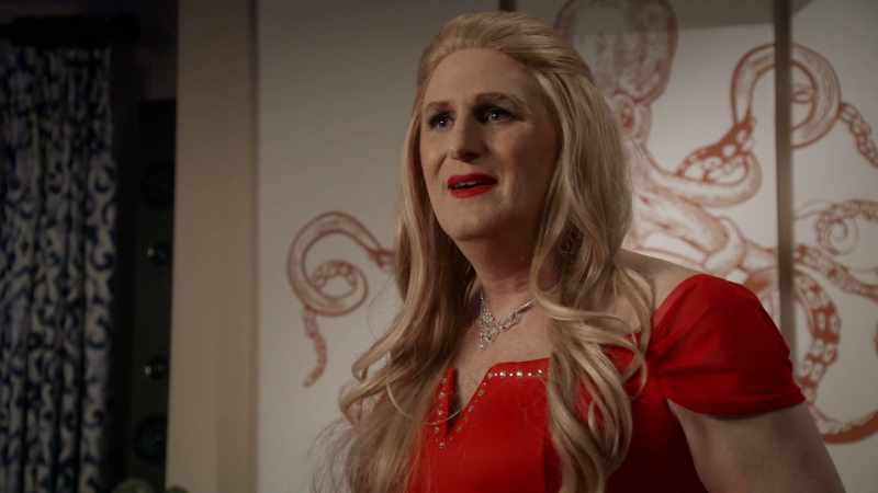 So, once you dressed up like a woman