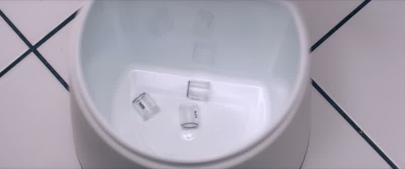 So you jump out