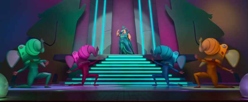 So as your queen, I command you all to dance!