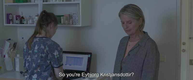 So you're Eybjorg Kristjansdottir?