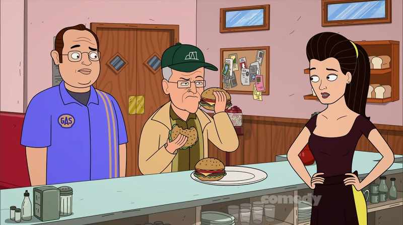 So you're spite-eating Carlene