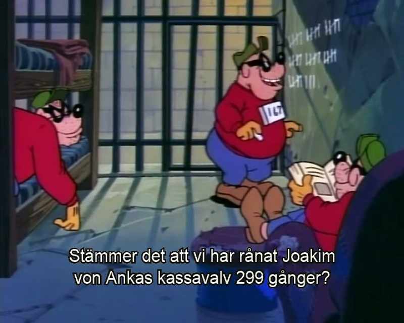 (sobbing) Uncle Scrooge!