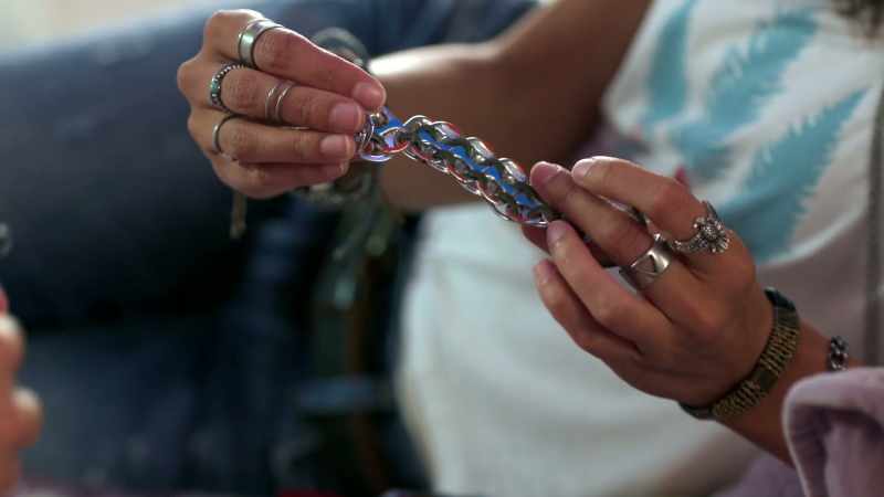 Soda tabs. -(laughs)