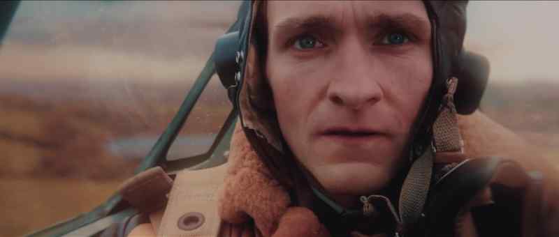[soft music] [airplane engines roar]