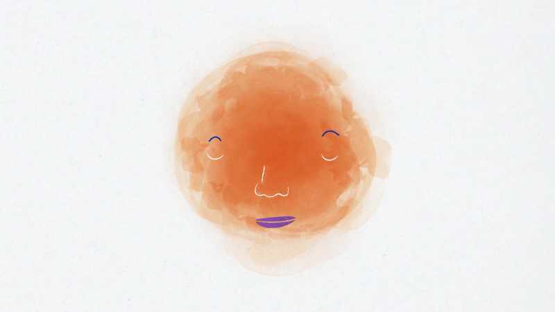 [soft music playing]
