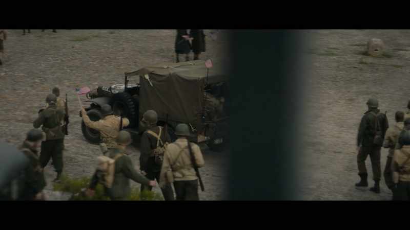 SOLDIER 1: Hitler is dead! - SOLDIER 2: War is over!
