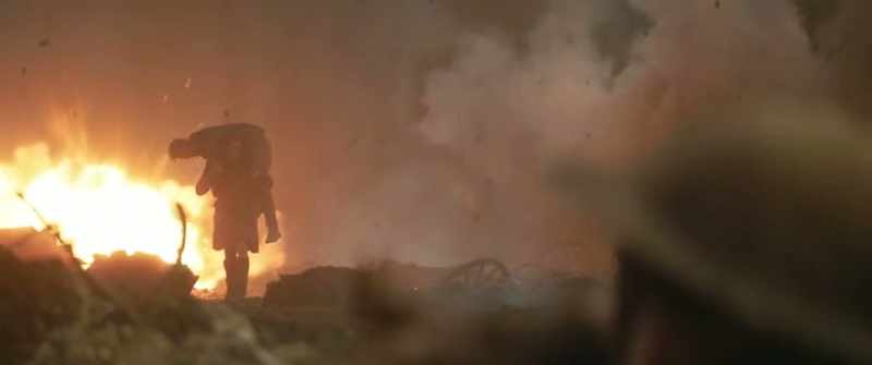 Soldier 1: Let's go, man! Run! - Soldier 2: Run! Run! Run!