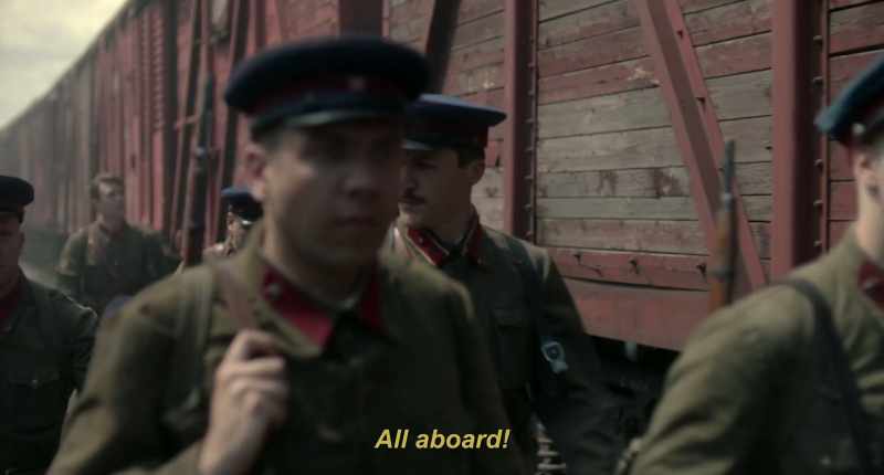 [soldier #5 shouts in Russian]