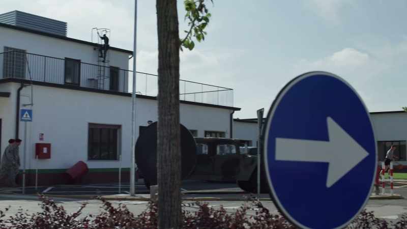 (soldier calling cadence)