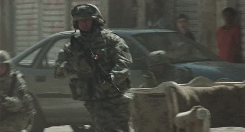 Soldier: Get out of the car!