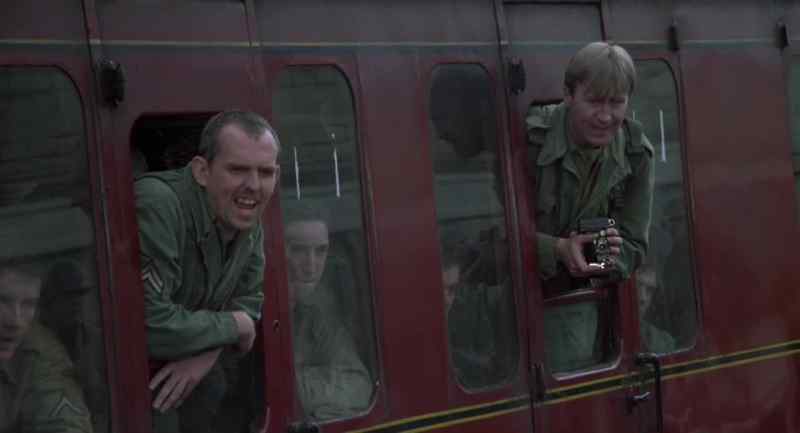 SOLDIER: Let's have a snapshot for posterity. Come on