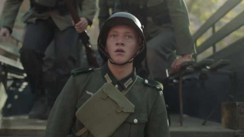 [SOLDIER SHOUTING ORDERS]