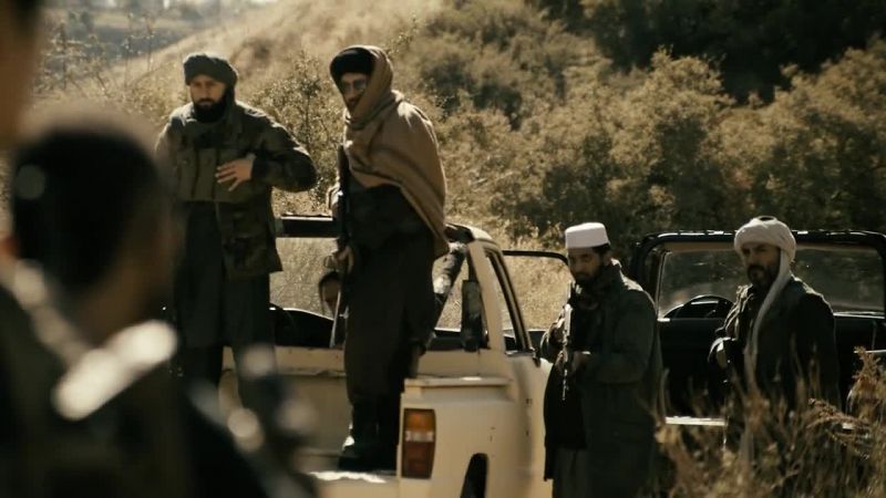 [soldier speaking Pashto]