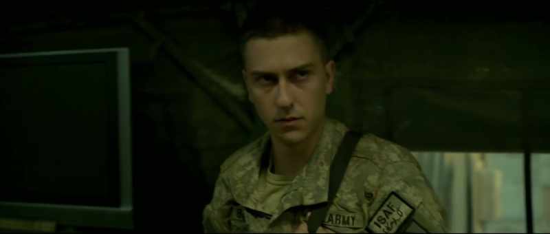 [soldiers continue yelling]