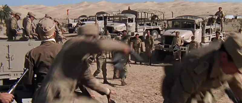Soldiers, get off the vehicle!
