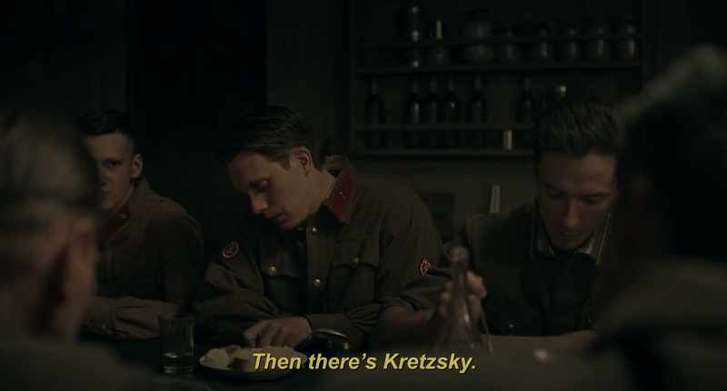 [soldiers laugh]