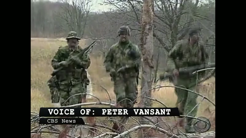 Soldiers on training maneuvers
