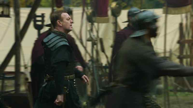 [soldiers shout in alarm]