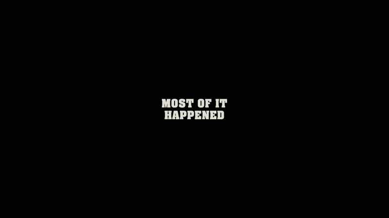 somber fiddle music -[shoveling]