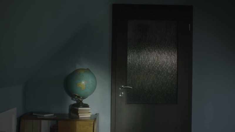[somber instrumentals continuing] -[footsteps approaching]