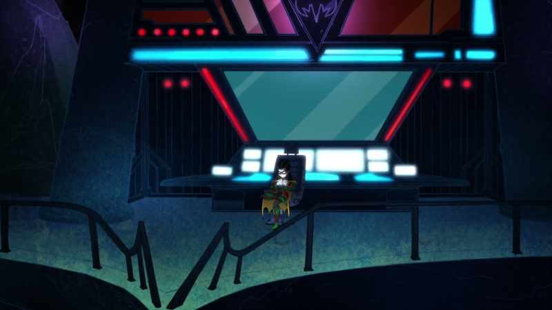 [somber music playing]