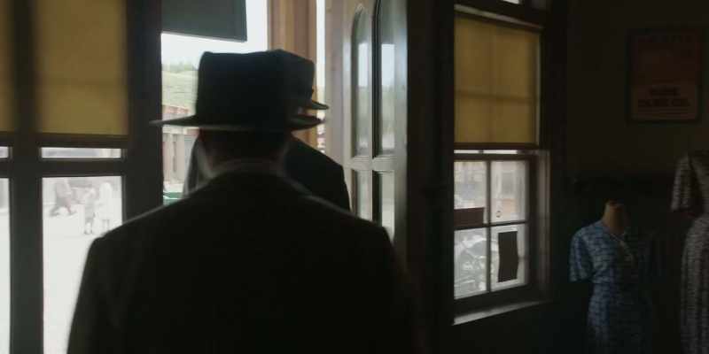 [somber Western music]