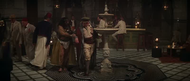 Some bloody idiot spilled his drink